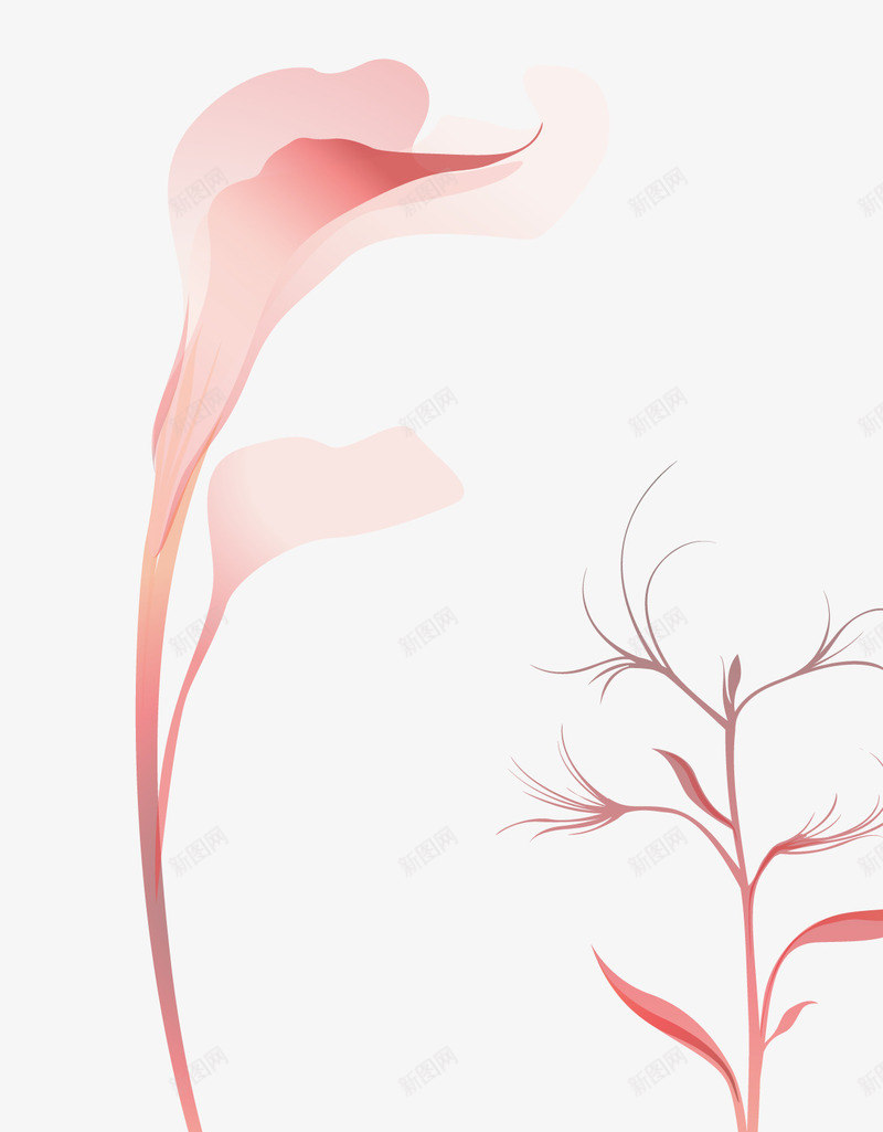 花瓣矢量图eps免抠素材_新图网 https://ixintu.com 矢量花瓣 粉红色 粉红色花瓣 花瓣 花纹 矢量图