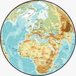 欧洲版图世界地图高清图片