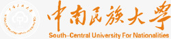 民族图标中南民族大学logo矢量图图标高清图片