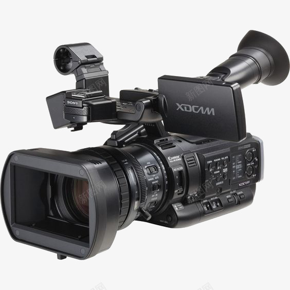 黑色摄像机png免抠素材_新图网 https://ixintu.com 录影 拍摄 数码摄像机 高清摄像机