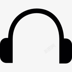 音乐用具耳机个人听证会图标高清图片