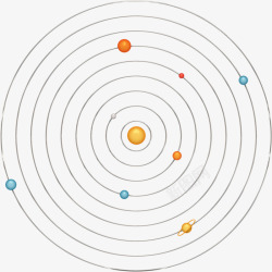 行星轨迹素材