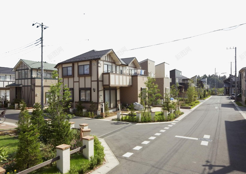 日本城镇建筑八png免抠素材_新图网 https://ixintu.com 名胜古迹 旅游风景 著名建筑