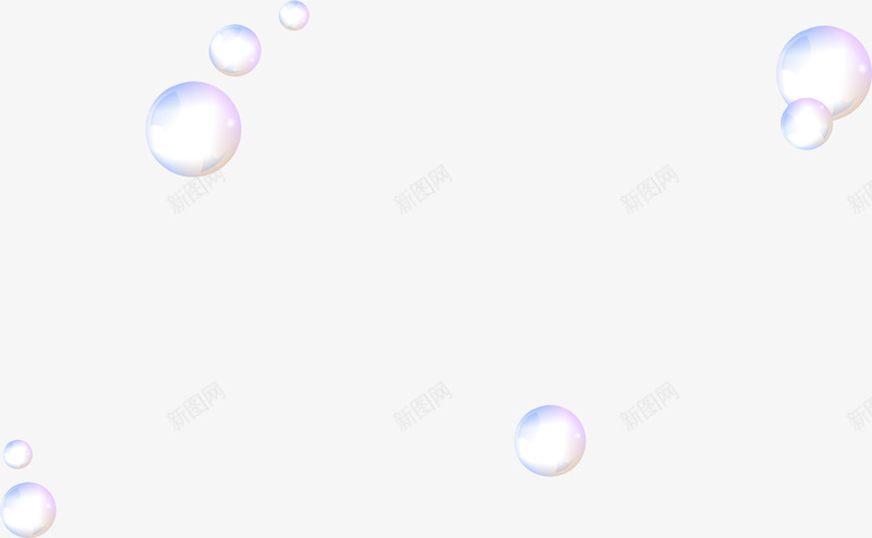 水珠漂浮png免抠素材_新图网 https://ixintu.com AI 卡通 手绘 水珠 漂浮 紫色 背景