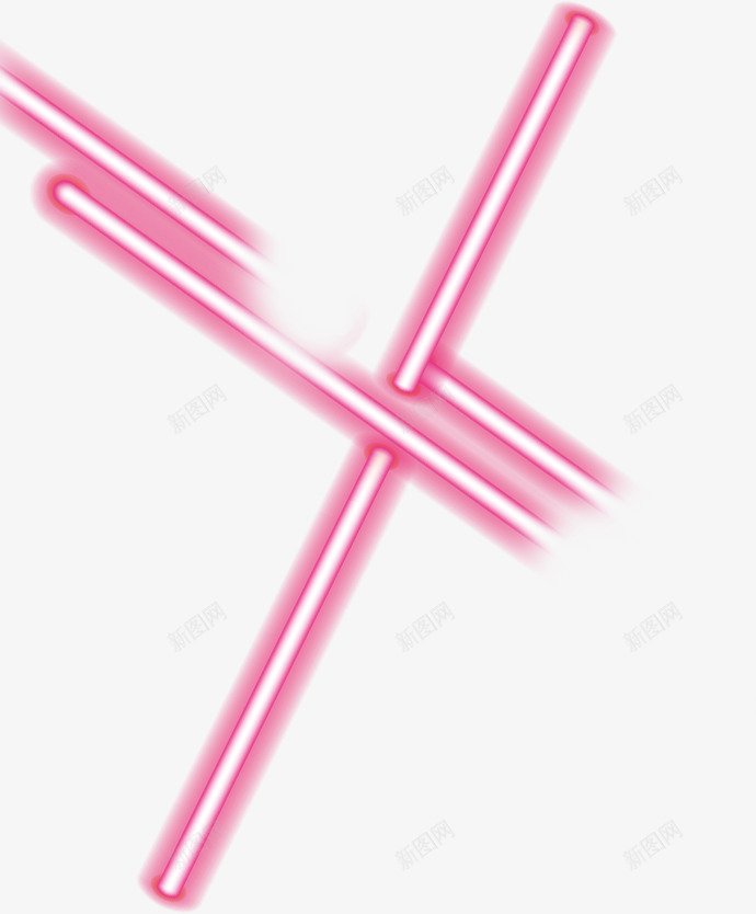 发光粉红色软管png免抠素材_新图网 https://ixintu.com 发光粉红色 发光粉红色软管