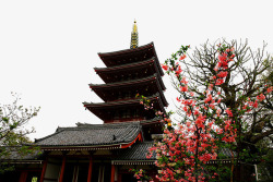 日本景观日本浅草寺高清图片