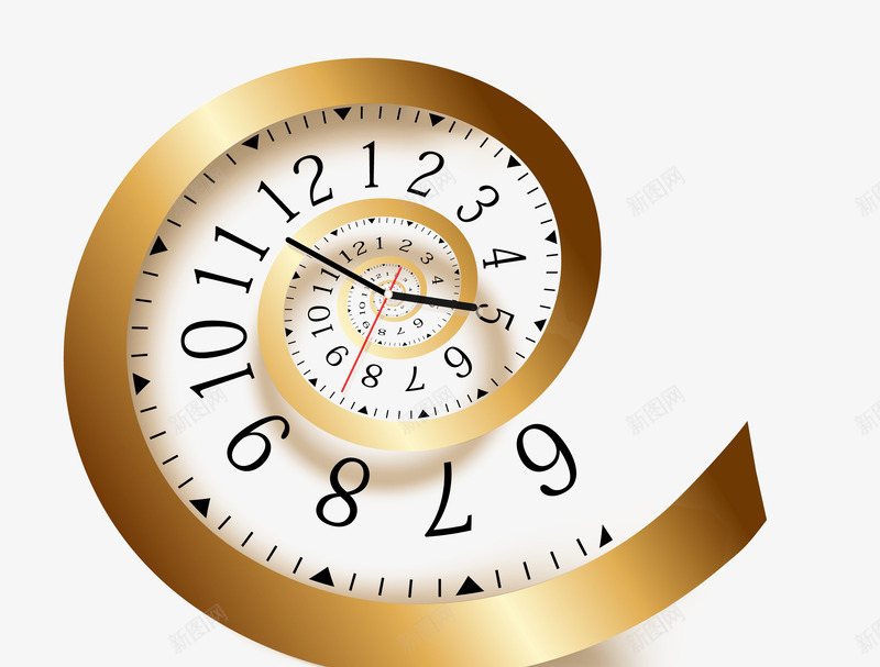 创意时钟表png免抠素材_新图网 https://ixintu.com png png图片 创意 抽象 时钟表 时间 艺术 边间
