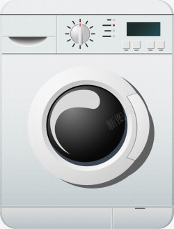 洗衣机效果卡通洗衣机高清图片