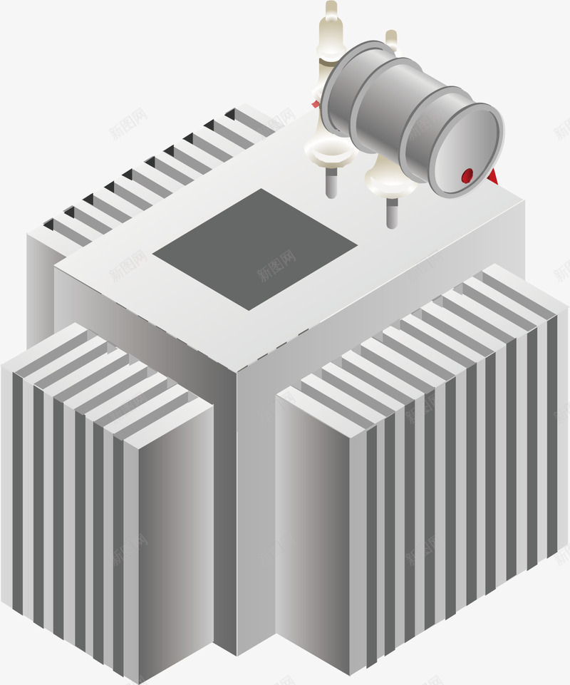 大型发电站矢量图ai免抠素材_新图网 https://ixintu.com 创意 卡通手绘 发电站 抽象 时代 设计 矢量图