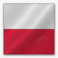 波兰欧洲旗帜素材