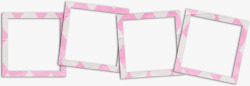 矢量粉色方框素材粉色方框高清图片