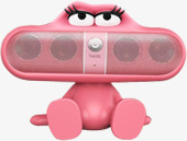 粉红机器人粉红色的智能机器人可爱卡哇伊高清图片