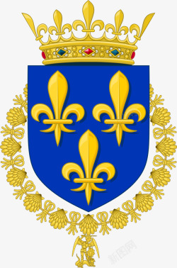 法国王室王徽素材