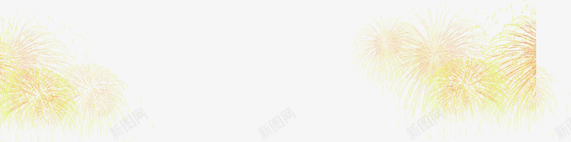 黄色卡通节日庆典烟花png免抠素材_新图网 https://ixintu.com 卡通 庆典 烟花 节日 黄色