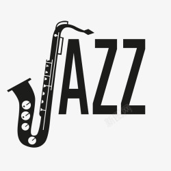 jazz音乐爵士乐jazz矢量图图标高清图片