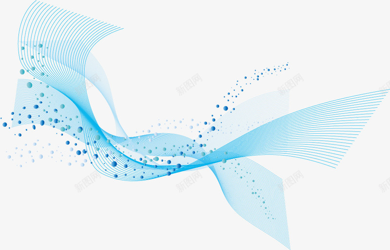 动感线条背景矢量图ai免抠素材_新图网 https://ixintu.com 动感线条 卡片背景 彩色线条 蓝色线条 矢量图