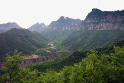 太行山著名景点山西太行山大峡谷高清图片