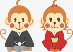 猴子结婚日本猴子高清图片