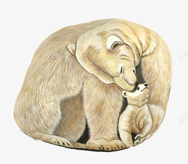 创意动物石头画png免抠素材_新图网 https://ixintu.com 创意 动物 彩色 石头画 艺术