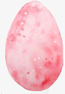 粉红色椭圆形石头素材