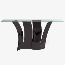 抽象造型桌子平面图简约法式现代桌子高清图片