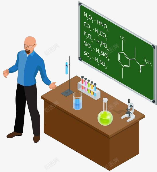 上化学课png免抠素材_新图网 https://ixintu.com 上课 传授 化学课 卡通手绘 名师讲堂 教学 教师 教育 解答 讲师 讲解 讲说 讲课 课堂