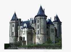 石头城堡蓝色城堡素材