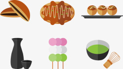 日本食物图案素材