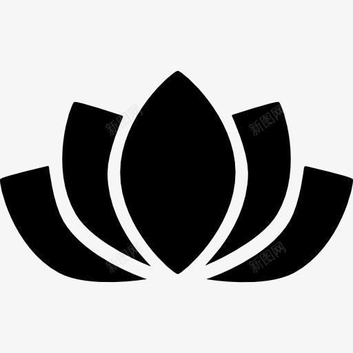 日本的水花图标png_新图网 https://ixintu.com 日本 自然 花 花瓣