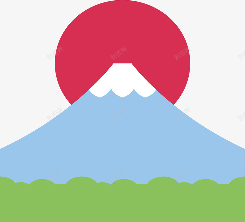 日本旅游富士山风景矢量图ai免抠素材_新图网 https://ixintu.com 富士山 旅游季 日本 日本富士山 日本旅游 矢量png 矢量图