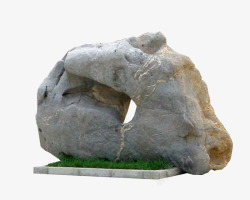 假山雕塑奇石造型元素高清图片