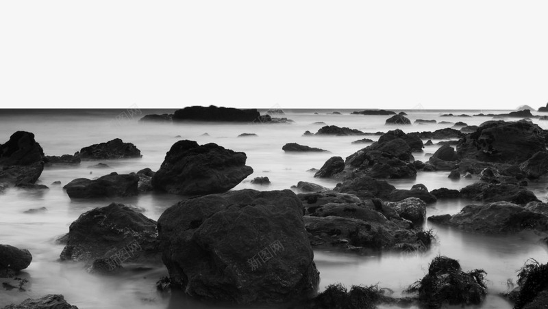 海岸上的乱石堆png免抠素材_新图网 https://ixintu.com 海岸 海水 石堆 石头
