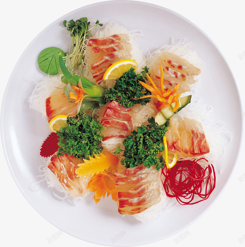 生鱼片摆盘png免抠素材_新图网 https://ixintu.com 日本料理 生鱼片摆盘 美食 食物