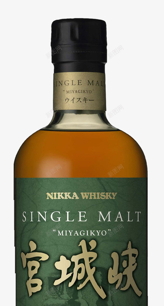 日本富城峡酒瓶子png免抠素材_新图网 https://ixintu.com 日本富城峡 日本酒 瓶子 酒瓶 酒瓶子