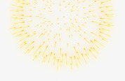 黄色的创意元素烟花绽放png免抠素材_新图网 https://ixintu.com 元素 创意 烟花 绽放 黄色