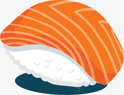 手工寿司包裹手工生鱼片寿司高清图片