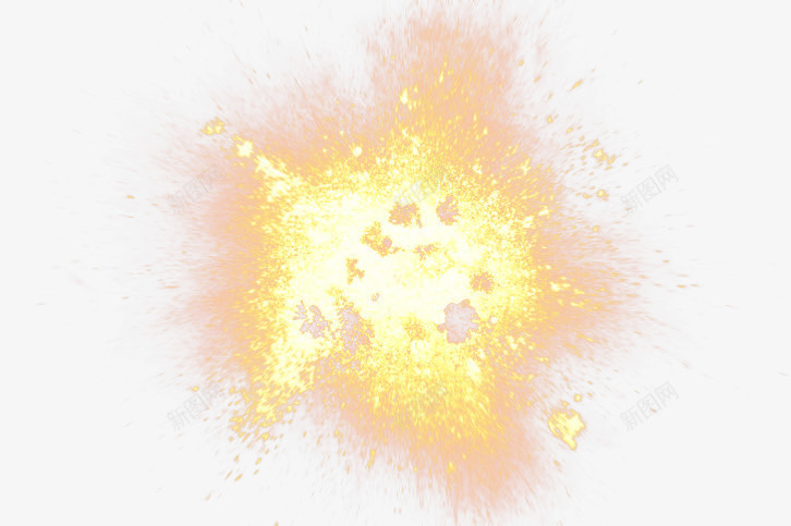 爆炸的石头png免抠素材_新图网 https://ixintu.com 火光 爆炸 石头 素材