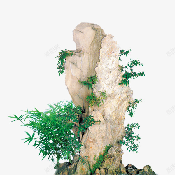 假山奇石png免抠素材_新图网 https://ixintu.com 假山 园林 石头 装饰