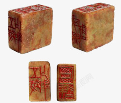 中国风玉石石头印章高清图片