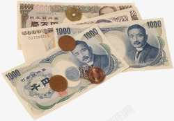 日本货币素材