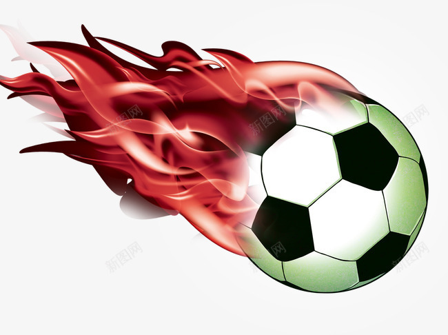 足球带火的足球欧洲杯足球赛psd免抠素材_新图网 https://ixintu.com 带火的足球 欧洲杯 足球 足球赛