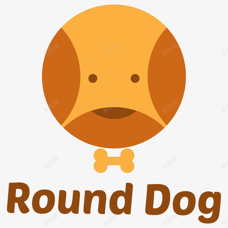 企业LOGO元素可爱图标png_新图网 https://ixintu.com 创意 创意logo 动物 小狗 抽象 标志 标志图标 标识