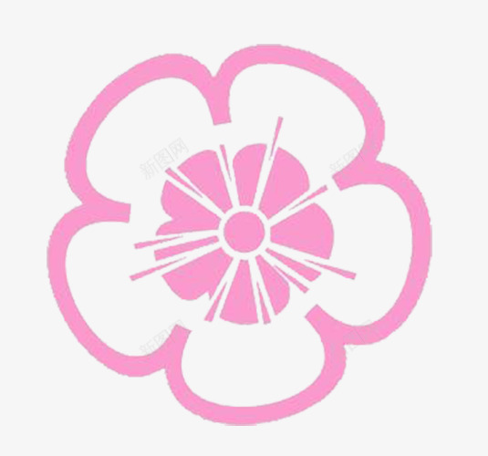 粉红色的花瓣图案png免抠素材_新图网 https://ixintu.com 图案 符号 粉红色 花瓣
