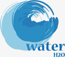 百丈泉优质天然矿泉水水图标高清图片