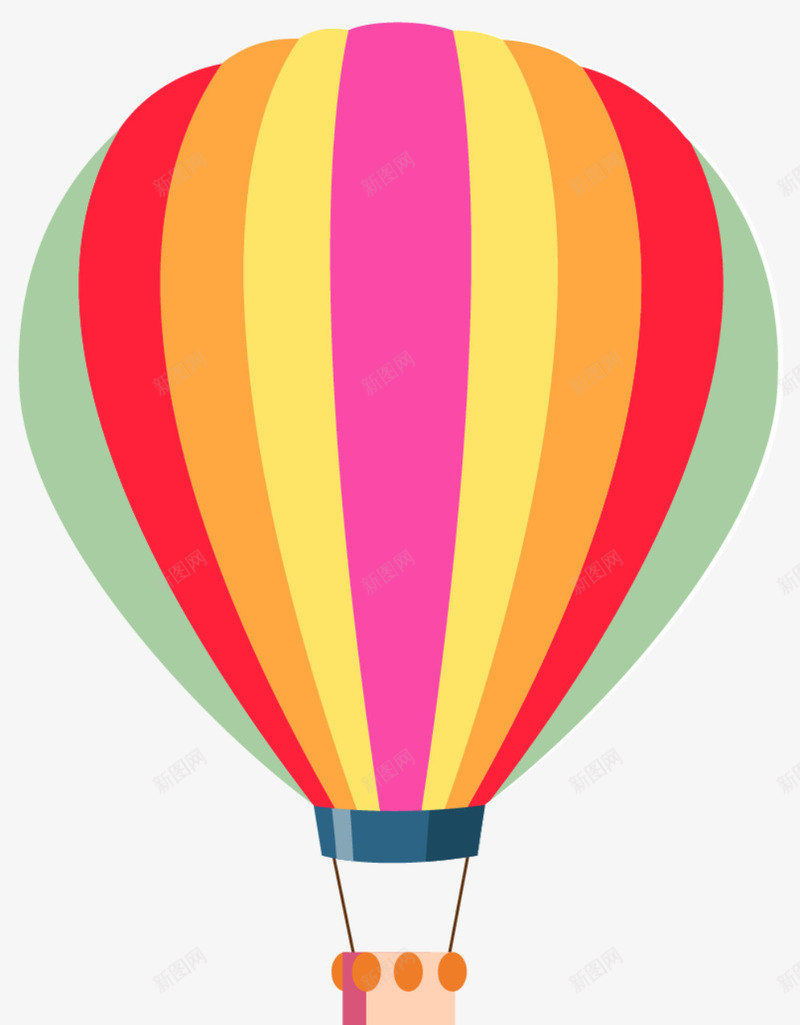 彩色条纹迷你风格热气球矢量图eps免抠素材_新图网 https://ixintu.com 升空热气球 卡通 彩色条纹 气球 矢量热气球 迷你风格 矢量图
