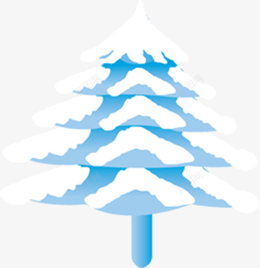 冬日白色分层创意大树png免抠素材_新图网 https://ixintu.com 冬日 分层 创意 大树 白色