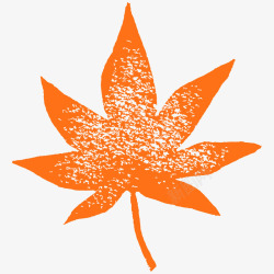 绘制枫叶的卡通图形手绘枫叶高清图片