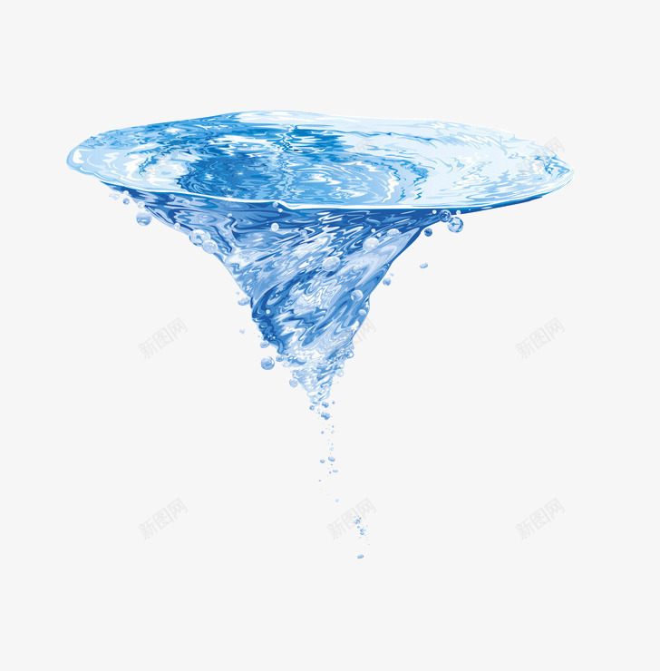 漩涡png免抠素材_新图网 https://ixintu.com 水 水流漩涡 水滴 漩涡 蓝色