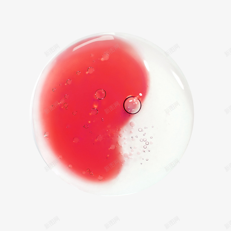 红色圆形水珠png免抠素材_新图网 https://ixintu.com 圆形 水珠 红色 透明圆球