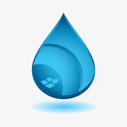 微软水滴标志素材